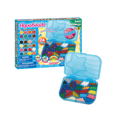 EPOCH Bastelset Aquabeads Maxi Nachfüllbox mehrfarbig