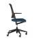 Nowy Styl Bürostuhl WITHME blau, schwarz Stoff