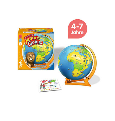 Ravensburger tiptoi Mein interaktiver Junior Globus  Lernspielzeug