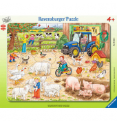 Ravensburger Rahmenpuzzle Auf dem großen Bauernhof Puzzle 40 Teile