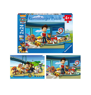 Ravensburger Paw Patrol Hilfsbereite Spürnasen Puzzle 2x 24 Teile