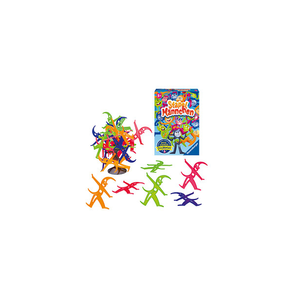 4005556208548 - 20854 Stapelmännchen - Geschicklichkeitsspiel 1-4 Spieler ab 5 Jahren Kinder 4005556208548 - 20854 Stapelmännchen - Geschicklichkeitsspiel 1-4 Spieler ab 5 Jahren Kinder
