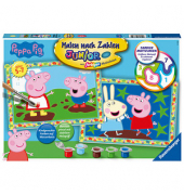 Ravensburger Malen-nach-Zahlen Peppa Pig mehrfarbig