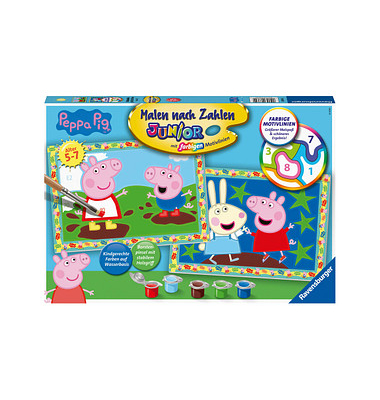 Ravensburger Malen-nach-Zahlen Peppa Pig mehrfarbig