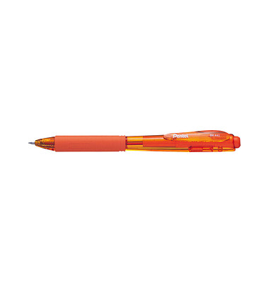 Pentel Kugelschreiber BK440 orange Schreibfarbe orange Pentel Kugelschreiber BK440 orange Schreibfarbe orange
