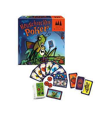 Schmidt Heuschrecken Poker Kartenspiel