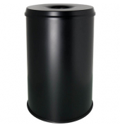 helit the guardian Papierkorb 30,0 l schwarz
