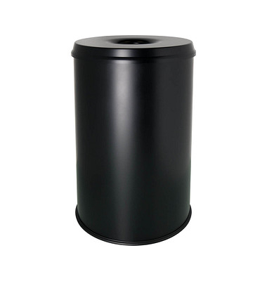 helit the guardian Papierkorb 30,0 l schwarz helit the guardian Papierkorb 30,0 l schwarz