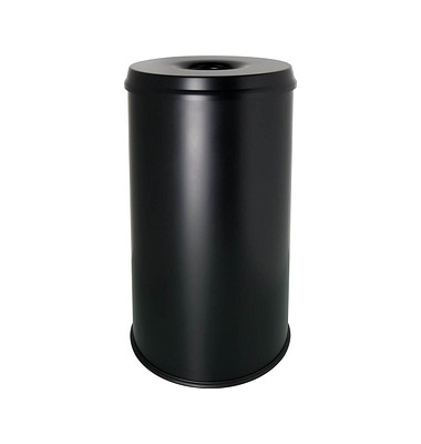 helit the guardian Papierkorb 50,0 l schwarz helit the guardian Papierkorb 50,0 l schwarz