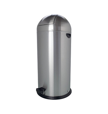 helit the step dome Mülleimer 52,0 l edelstahl