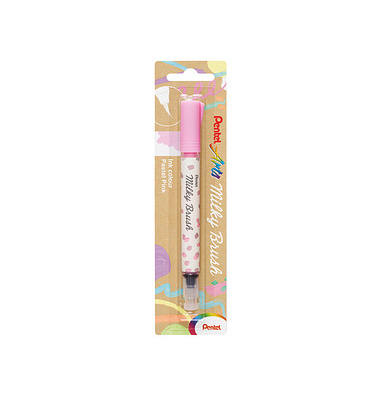 Pentel Milky Brush XGFH-PPX Brush-Pen pink