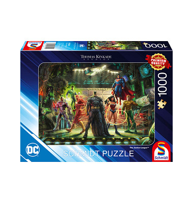 Schmidt Thomas Kinkade The Justice League Puzzle 1000 Teile Schmidt Thomas Kinkade The Justice League Puzzle 1000 Teile