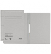 Schnellhefter 3000 3000-00-85, A4, grau, Karton, 250g, Vorderdeckel opak