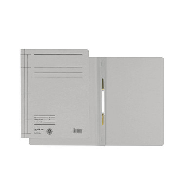 Schnellhefter 3000 3000-00-85, A4, grau, Karton, 250g, Vorderdeckel opak