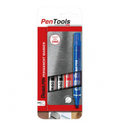 Permanentmarker PenTool N50XL-PRO1AEU, N60-PRO4ABCEU, Pack, 3-farbig sortiert, 1,5-7mm Keilspitze
