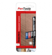 Permanentmarker PenTools N50S-PRO4ABCEU, N50S-PRO4ABCEU, Pack, 3-farbig sortiert, 1mm Rundspitze
