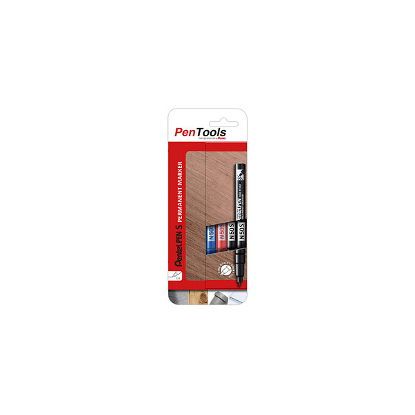 4016284345863 - N50 Permanentmarker Fein Rundspitze 1 mm Blau Rot Schwarz Nicht Nachfüllbar 4 Stück 4016284345863 - N50 Permanentmarker Fein Rundspitze 1 mm Blau Rot Schwarz Nicht Nachfüllbar 4 Stück