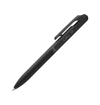 Pentel Kugelschreiber BXA107 Calme schwarz Schreibfarbe schwarz