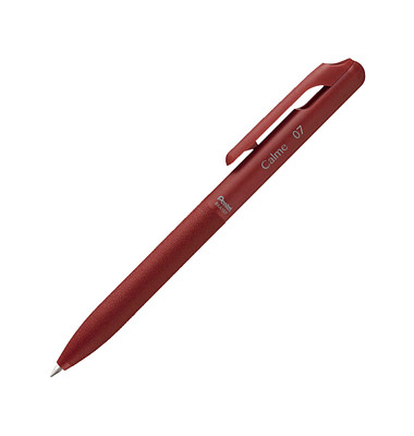 Pentel Kugelschreiber BXA107 Calme rot Schreibfarbe rot