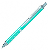Pentel EnerGel BL407 Gelschreiber türkissilber 0,35 mm, Schreibfarbe: schwarz