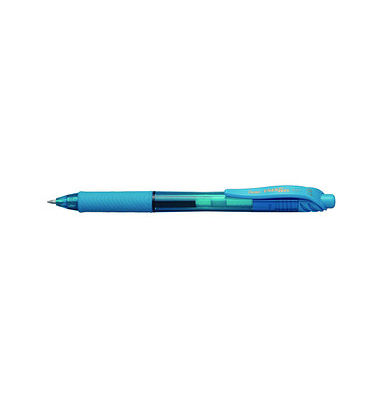 Pentel ENERGEL BL107 Gelschreiber hellblau 0,35 mm, Schreibfarbe: blau