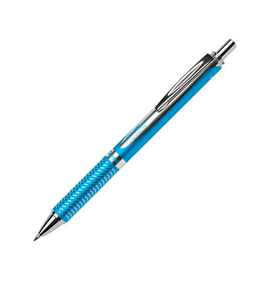 Pentel EnerGel BL407 Gelschreiber blausilber 0,35 mm, Schreibfarbe: schwarz