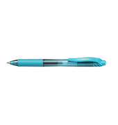 Pentel ENERGEL BL107 Gelschreiber türkistransparent 0,35 mm, Schreibfarbe: türkis
