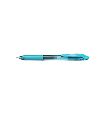 Pentel ENERGEL BL107 Gelschreiber türkistransparent 0,35 mm, Schreibfarbe: türkis