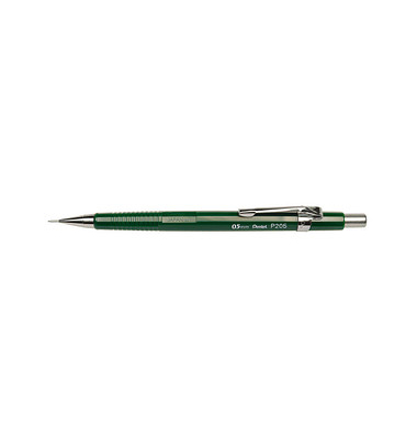 Pentel Sharp 200 P205 Druckbleistift grün HB 0,5 mm