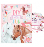 Bastelset Miss Melody Paper Fun Book mehrfarbig