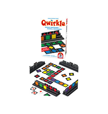 Schmidt MBS Qwirkle in Metalldose Geschicklichkeitsspiel