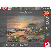 Schmidt Thomas Kinkade Seaside Cottage Puzzle 1000 Teile