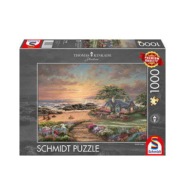 Schmidt Thomas Kinkade Seaside Cottage Puzzle 1000 Teile Schmidt Thomas Kinkade Seaside Cottage Puzzle 1000 Teile