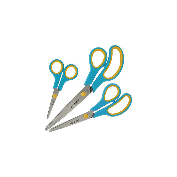 4027521525528 - WESTCOTT Papierscheren-Set Easy Grip 4027521525528 WESTCOTT 3 4027521525528 - WESTCOTT Papierscheren-Set Easy Grip 4027521525528 WESTCOTT 3