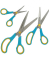 WESTCOTT Papierscheren-Set Easy Grip
