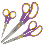 WESTCOTT Papierscheren-Set Easy Grip