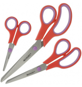 WESTCOTT Papierscheren-Set Easy Grip