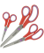 WESTCOTT Papierscheren-Set Easy Grip