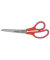 Scheren-Set Easy Grip, Edelstahl, rostfrei, 13/21/25cm, korallenrot/cassis