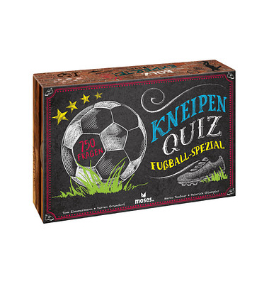 moses Kneipenquiz Fußball Spezial Kartenspiel moses Kneipenquiz Fußball Spezial Kartenspiel