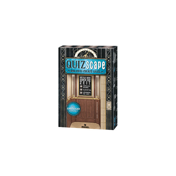 4033477903730 - QUIZscape Rätsle dich durch die Zeit Kartenspiel 4033477903730 moses