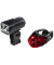 hama Profi L.E.D. LED Fahrradbeleuchtung schwarz