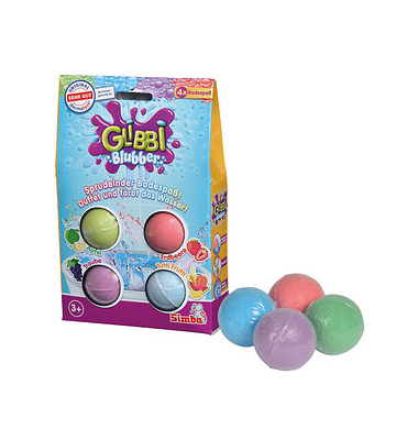 Schleim Glibbi Blubber Badebombe farbsortiert, Badebombe