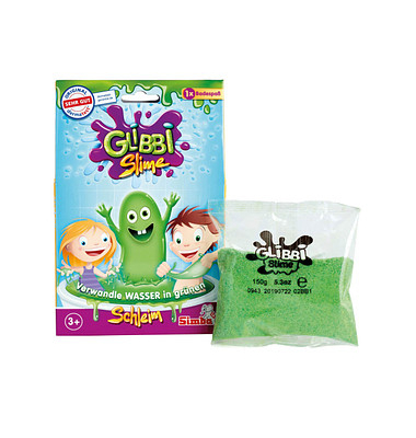Schleim Glibbi Slime Badespaß grün Badeschleim