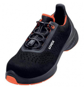 Sicherheitsschuhe 68468, S1, SRC, ESD, Unisex, schwarz/orange
