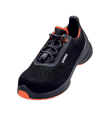 Sicherheitsschuhe 68468, S1, SRC, ESD, Unisex, schwarz/orange
