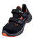 Sicherheitssandalen 68488, S1, SRC, ESD, Unisex, schwarz/orange