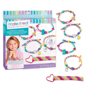 Schmuck-Basteln-Set Make it Real Sommerparty Armbänder mehrfarbig Bastel-Set