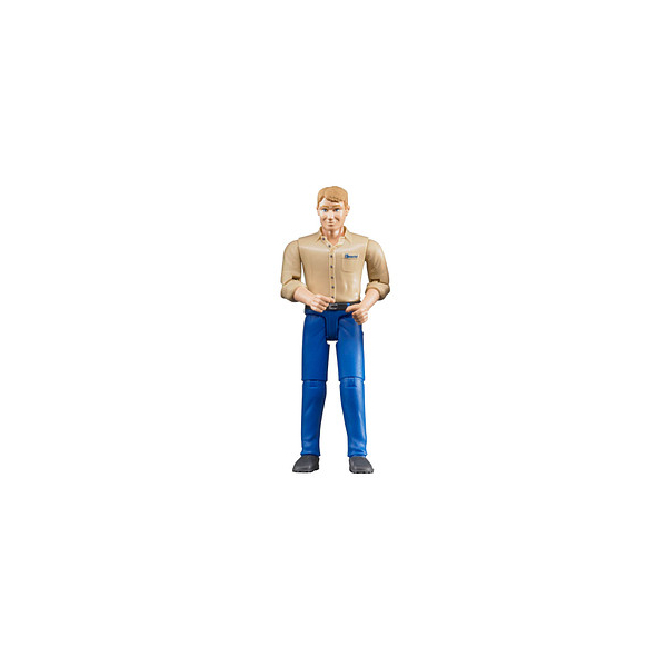 4001702600068 - bworld 60006 Mann mit hellem Hauttyp und blauer Hose Spielfigur 4001702600068 bruder 4001702600068 - bworld 60006 Mann mit hellem Hauttyp und blauer Hose Spielfigur 4001702600068 bruder