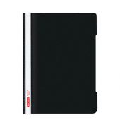 Schnellhefter Quality 11317096, A4, schwarz, Polypropylen (PP), Vorderdeckel transparent